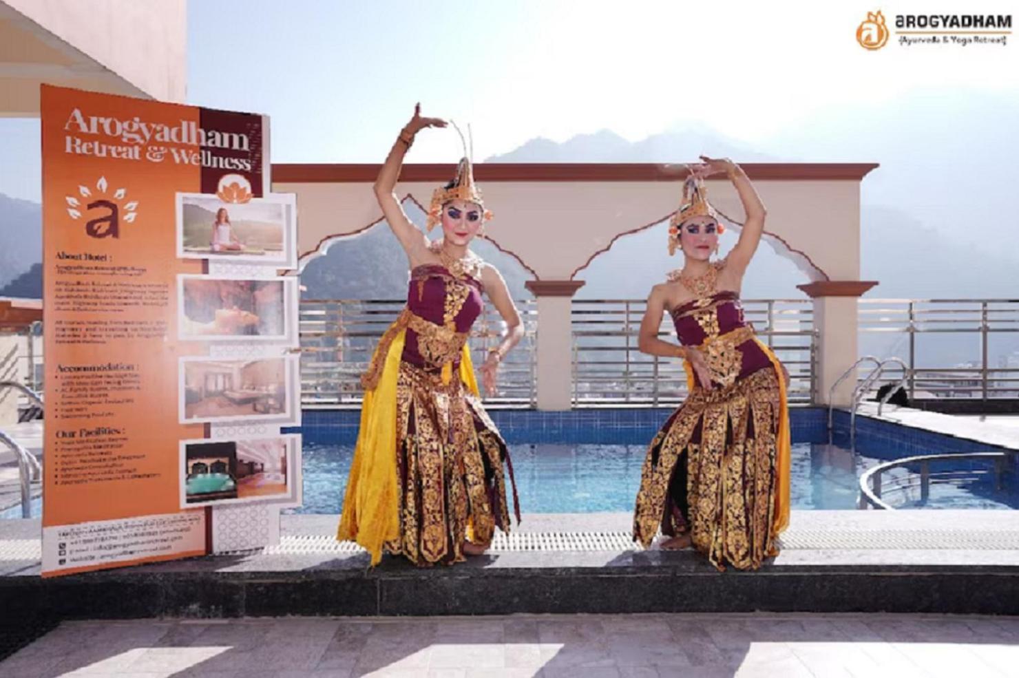 Arogyadham Wellness Retreat 호텔 Rishīkesh 외부 사진